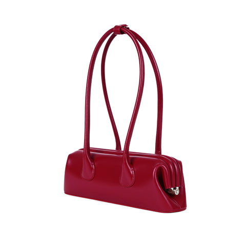 Boat Wide Mini - Plum Red