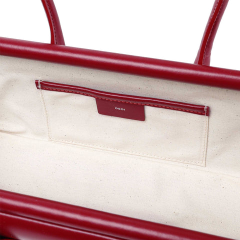 Boat Wide Mini - Plum Red