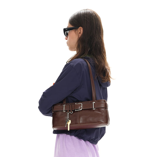 Shoulder Brocle Mini - Marrone