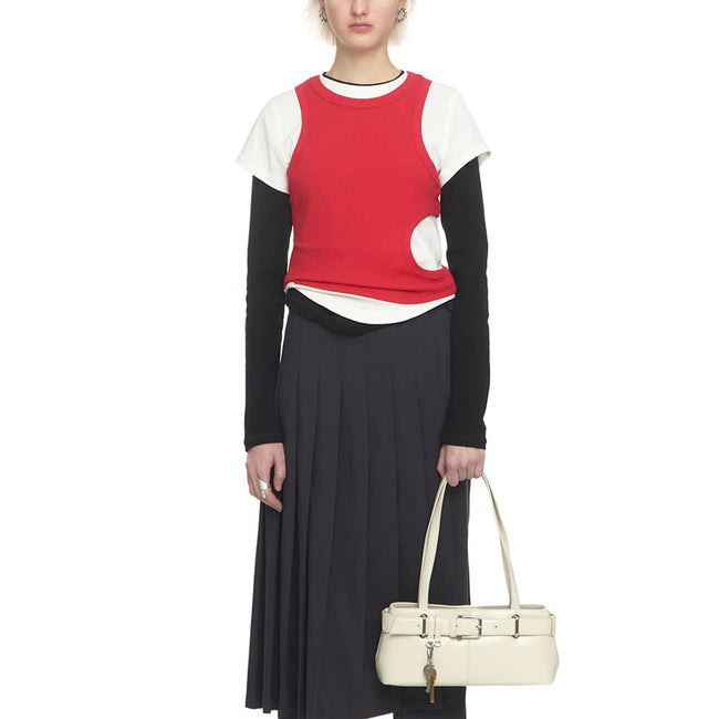 Shoulder Brocle Mini - Stone Cream
