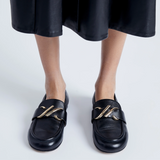 Monogram Loafer - Black