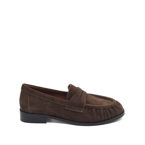 Bello Loafer - Brown Suede
