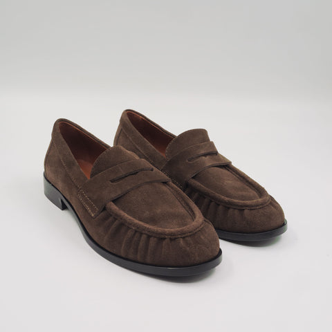 Bello Loafer - Brown Suede