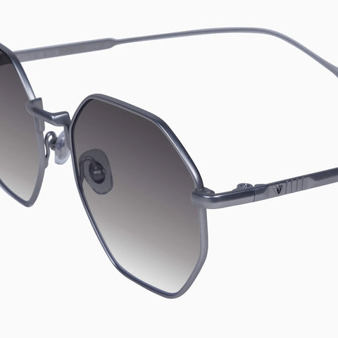 Orb - Matte Silver/ Black Gradient Lens