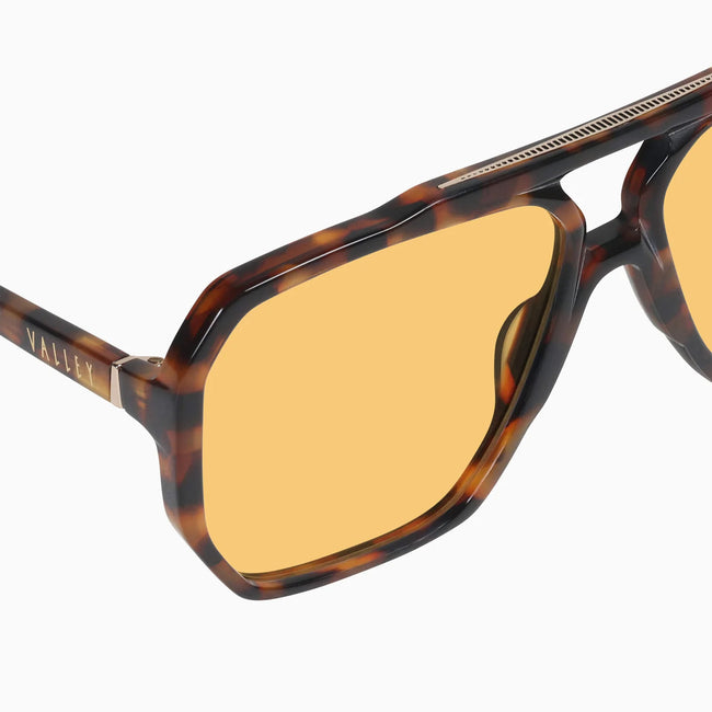 Rodeo - Dark Tortoise / Light Orange Lens