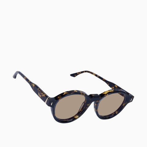 Motel - Clear Tort/Dark Brown Lens