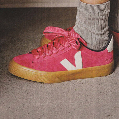 Campo Bold Suede - Pink Pierre Natural