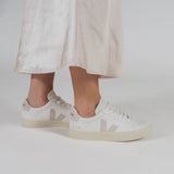 Campo Chromefree - Extra White/Natural Suede