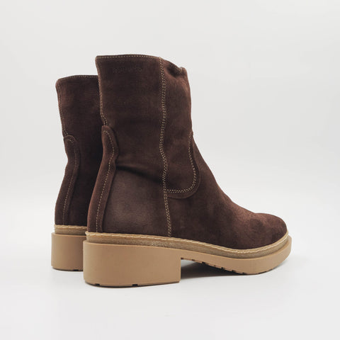 Alex - Brown Suede