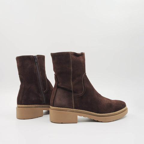 Alex - Brown Suede