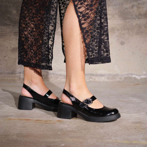 Corinna Patent - Black