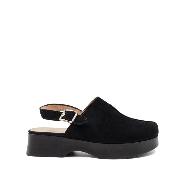 Deidre - Black Suede / Black Sole
