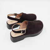 Deidre - Brown Suede