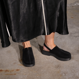 Deidre - Black Suede / Black Sole