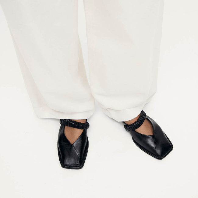 Lautan Ballet Flats - Black
