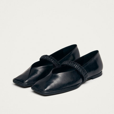 Lautan Ballet Flats - Black