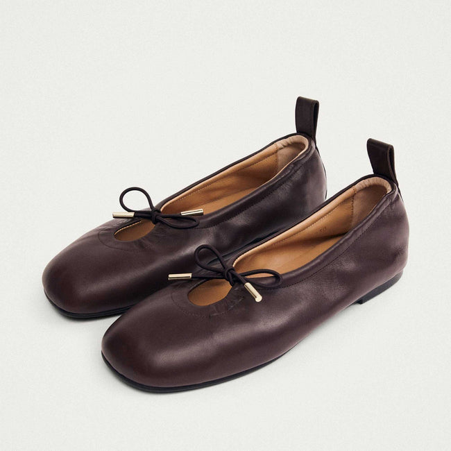 Rosalind Ballet Flats - Brown