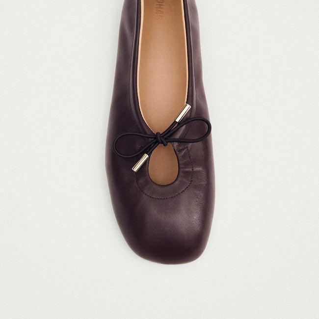 Rosalind Ballet Flats - Brown