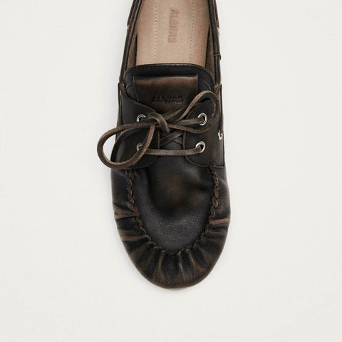 Rowan Loafers - Brushed Brown Leather
