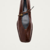Sway Beads Rift Ballet Flats - Brown