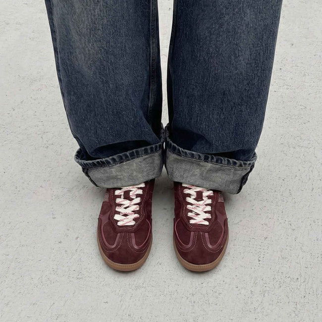 Tb.490 Rife Sneakers - Burgundy Cream