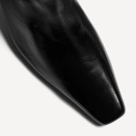 Leona - Black Crinkle