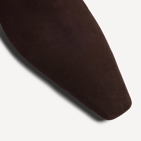 Leona - Liquorice Suede
