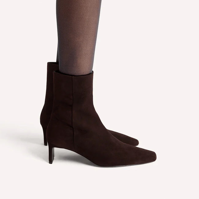 Leona - Liquorice Suede