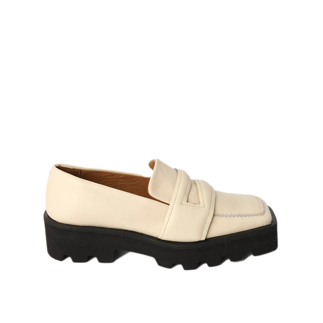 Turner Puff Loafer - Cream