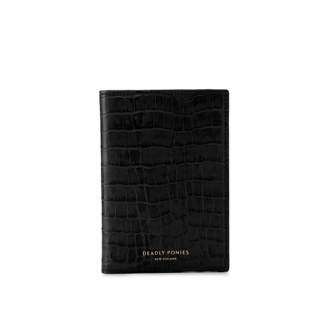 Passport Wallet - Black